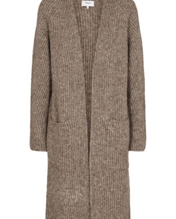 Nümph Strik Nuzindi Long Cardigan Fossil Melange
