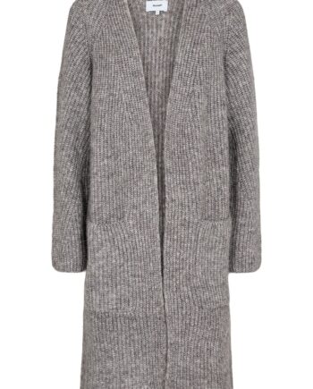 Nümph Strik Nuzindi Long Cardigan Storm Front Melange