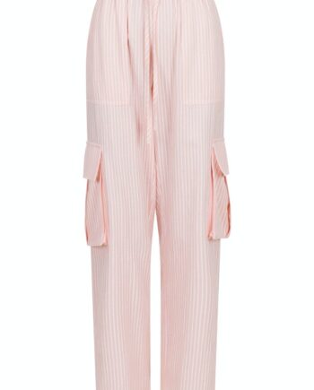 Neo Noir Bukser Kelly Stripe Pants Light Pink