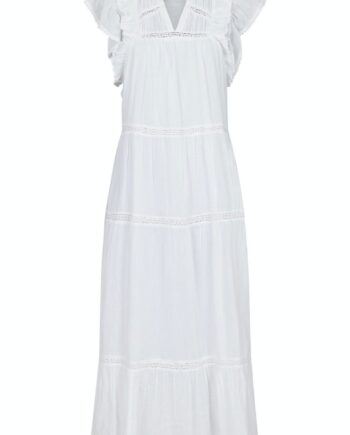 Neo Noir Kjole Ankita   Voile Dress White