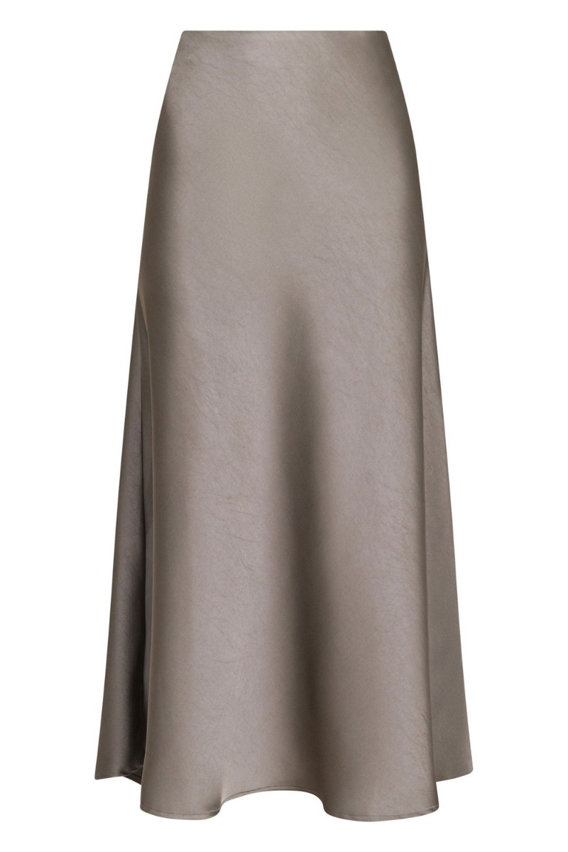 Neo Noir Nederdel Bovary Skirt Warm Grey