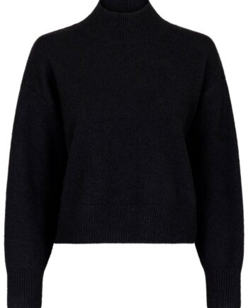 Neo Noir Strik Paulina Knit Blouse Black