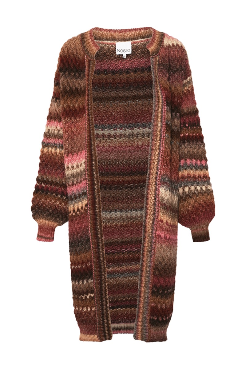 Noella Cardigan Gio Knit Cardigan Rust Mix