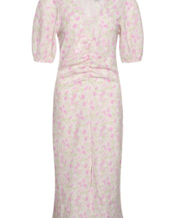 Noella Kjole Rudy Long Dress Pale Green Pink