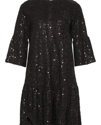 Noella Kjole Verona Short Dress Black    Black