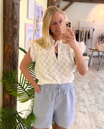 Noella Shorts Sabine Shorts Blue Stripe
