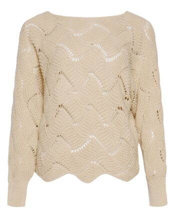 Noella Strik Taffy Knit Sweater Sand