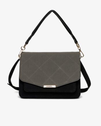 Noella Taske Blanca Multi Compartment Bag Dark Grey Black