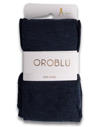 Oroblu Strømpebukser Nives Fine Wool Tights Blue