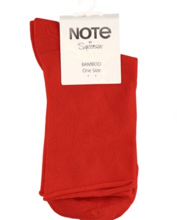 Oroblu Strømper Note Woman Bamboo Roll Top Red