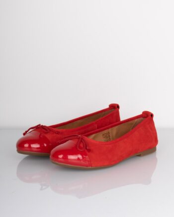 Pavement Ballerina Lucy Lu Red Patent