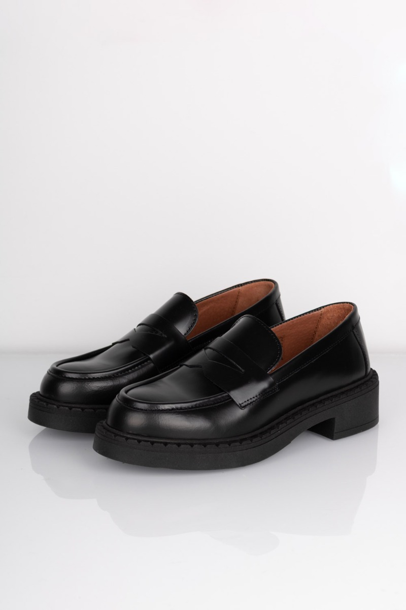 Pavement Sko Nayeli Patent Black Polido 022