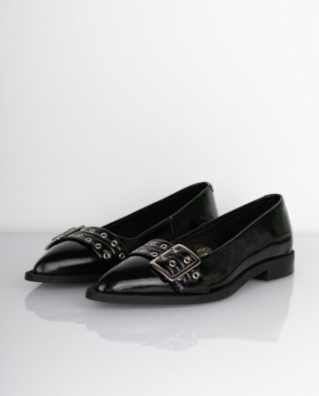 Pavement Sko Saso Low Black Patent