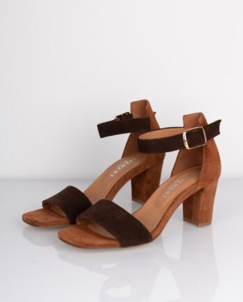 Pavement Stilet Lykke Caramel Dark Brown