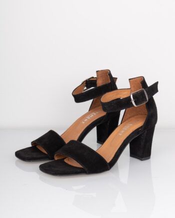 Pavement Stiletter Lykke Black Suede