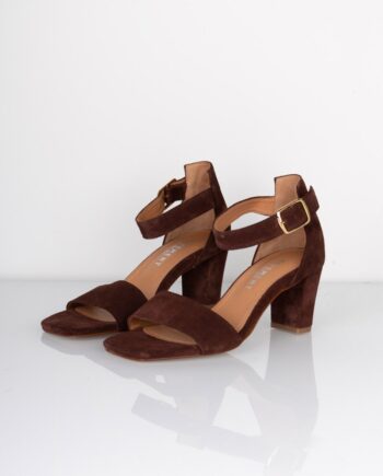 Pavement Stiletter Lykke Dark Brown  Levering Start December