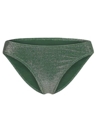 Pieces Badetøj Pc Bling Bikini Brief Lurex Sww Dark Green Silver Lur