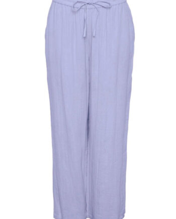 Pieces Bukser Pc Mastina Hw Wide Pants Hydrangea