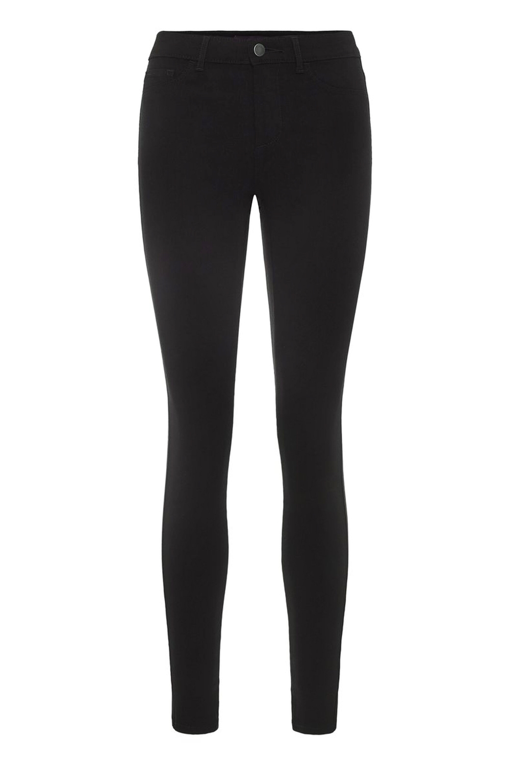 Pieces Jeans The Perfect Jeans Mid Waist Black