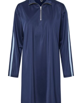 Pieces Kjole Pc Grace Ls Short Dress Au24 Maritime Blue
