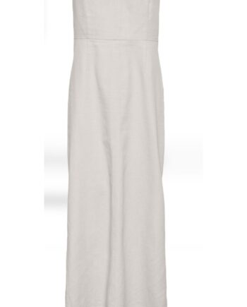 Pieces Kjole Pc Mille Ankle Bandeau Dress White Asparagus