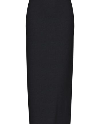 Pieces Nederdel Naya Hw Ankle Skirt Black