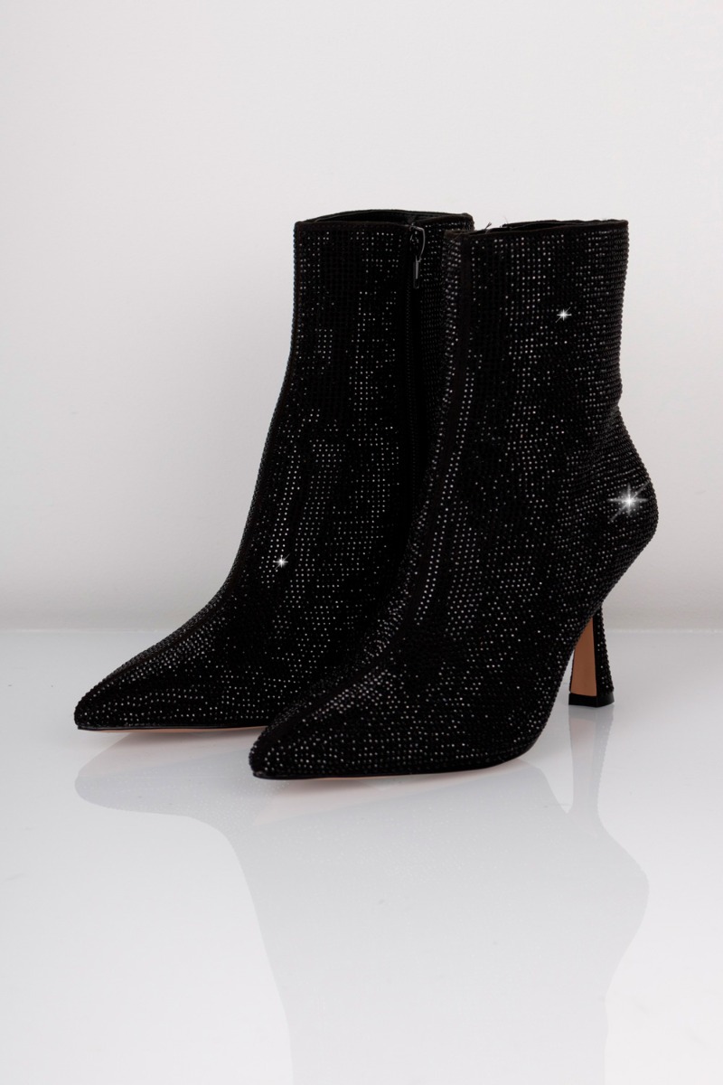 Pieces Sko Pc Nadya Heel Boot Black