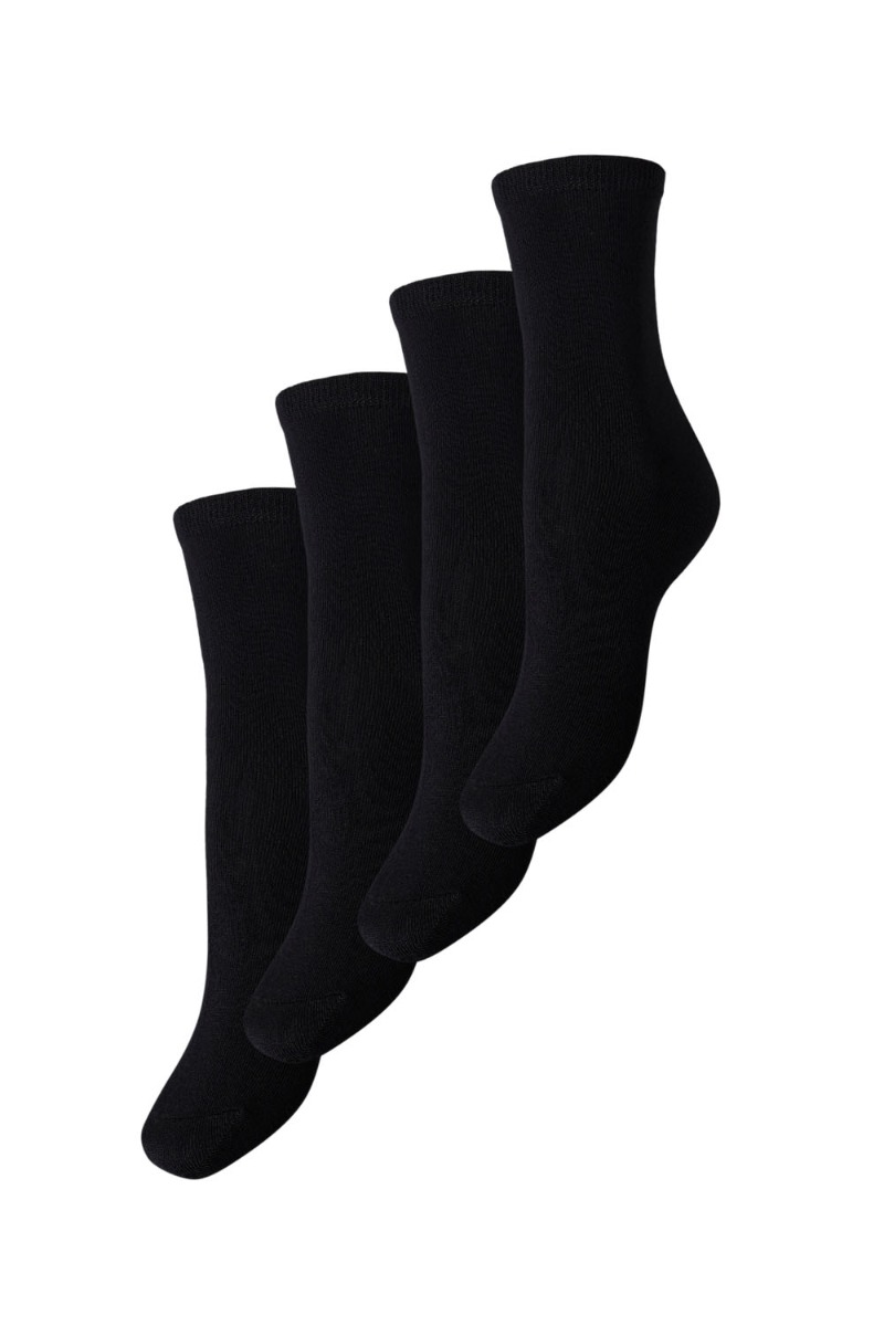 Pieces Strømper Pc Elisa Pack Socks Noos Black