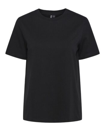 Pieces  -shirt Pc Ria Ss Solid Tee Black