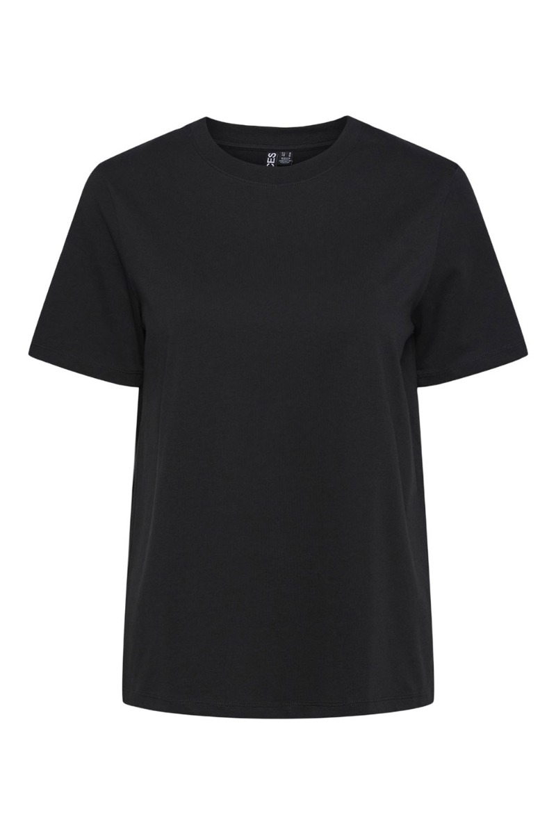 Pieces -shirt Pc Ria Ss Solid Tee Black