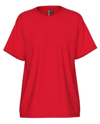 Pieces  -shirt Skylar Ss Oversized Tee Lollipop