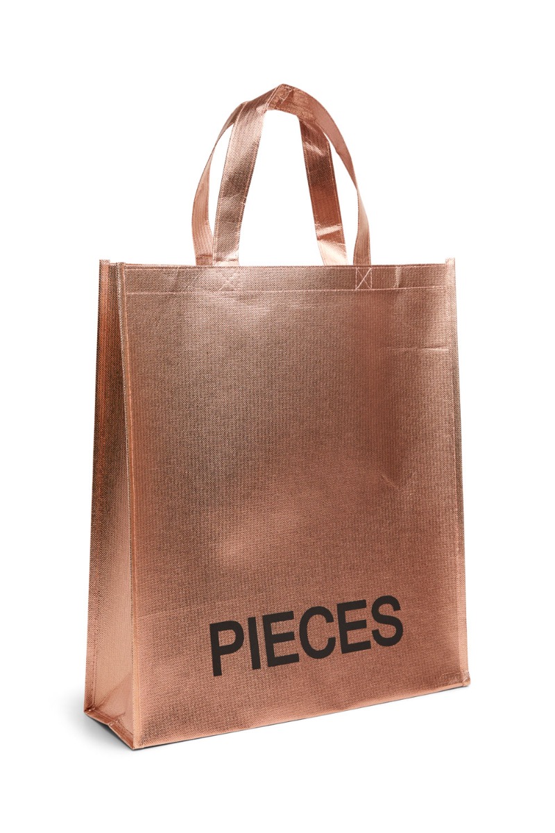 Pieces Taske Pc Nusse Shopper Gold Colour