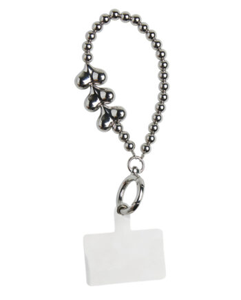 Pieces Vedhæng Pc Sally Multi Keyhanger Silver Colour Heart