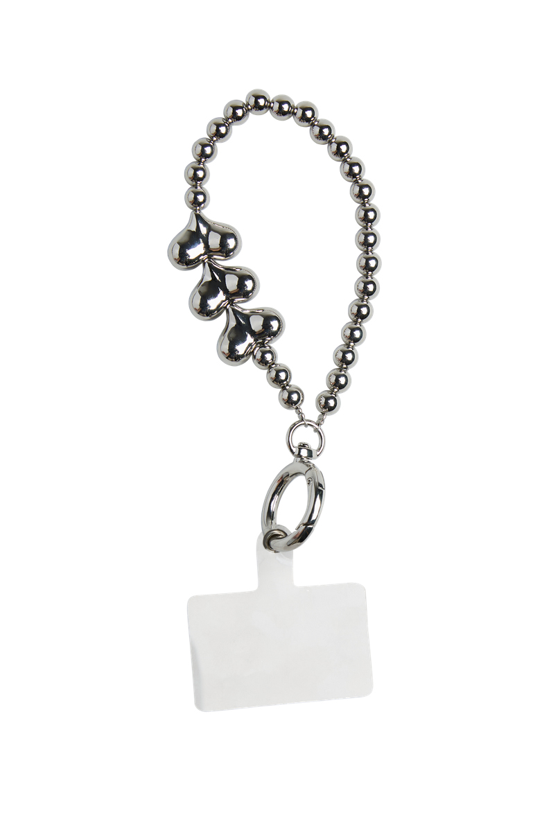 Pieces Vedhæng Pc Sally Multi Keyhanger Silver Colour Heart