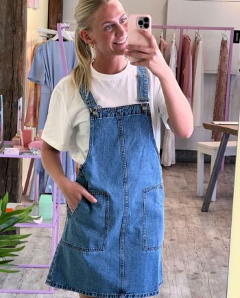 Sisters Point Kjole Obana Dress    Denim Wash