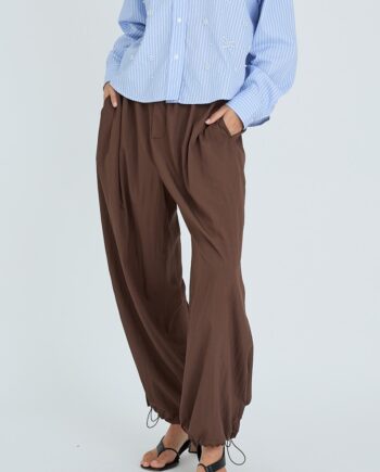 -view Bukser Manon Pants Brown  Obs:  -  Hverdage Ekstra Levering