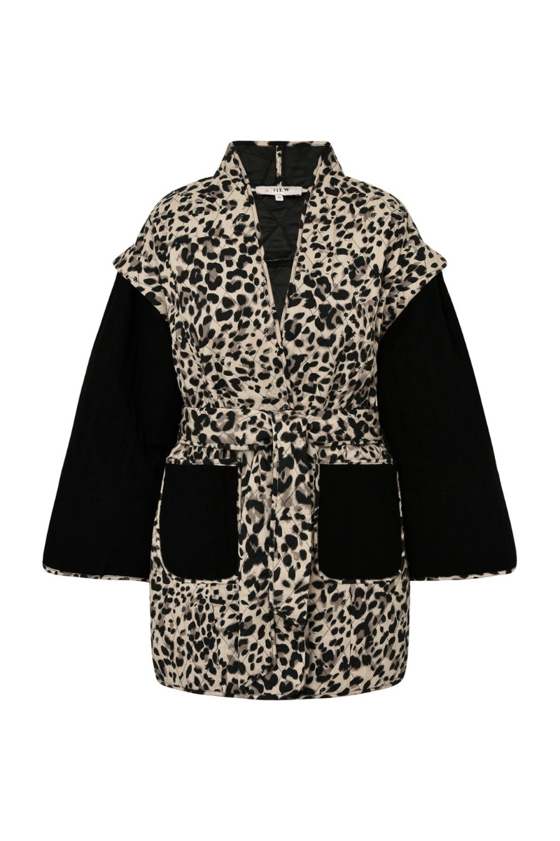 -view Katie Leo Jacket Leopard