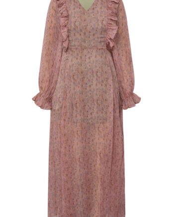 -view Kjole Flounce Dress Old Rose