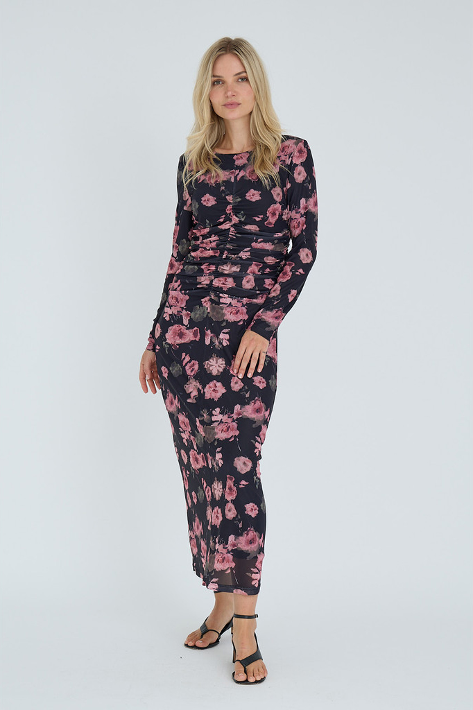 -view Kjole Selmina Dress Black Rosa