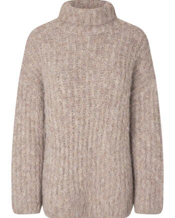 -view Strik Orchid Knit Light Brown