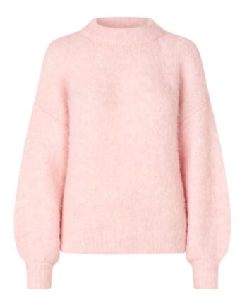 -view Strik Patrisia New Knit Pullover Rose