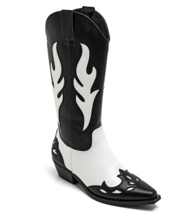 Abby Dame Cowboystøvle 9632a Black