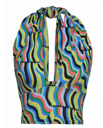 Barbara Kristoffersen Top Bk134 Lollipop Print