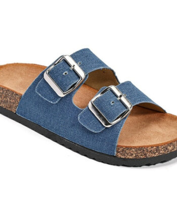 Bertha Dame Sandaler Wd295 Jeans Chiaro