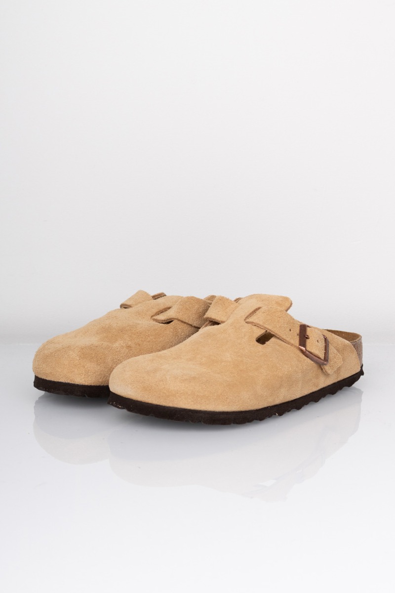 Birkenstock Sandal Boston Leve Latte Cream