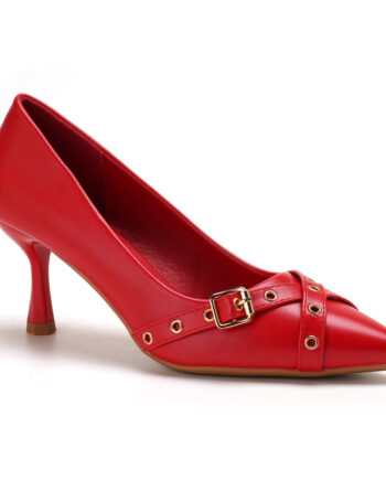 Brigitte Dame Sko 77-546 Red