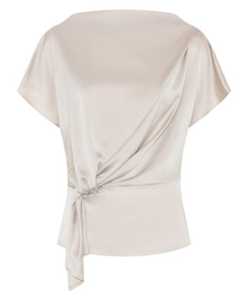 Bruuns Bazaar Bluse Women Acaciabbtinja Blouse Silver Cloud