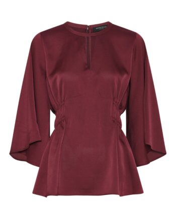 Bruuns Bazaar Bluse Women Acaciabbvenila Blouse Burgundy