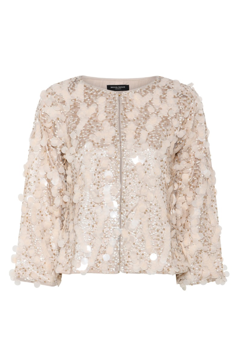 Bruuns Bazaar Jakke Women Sweetpiebbleonise Jacket Cream