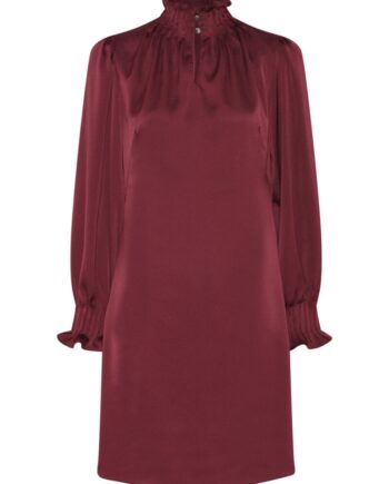 Bruuns Bazaar Kjole Women Acaciabbtarese Dress Burgundy